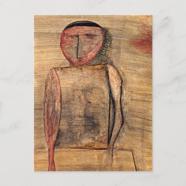 Paul Klee -  Arzt, Postkarte (Vorderseite)