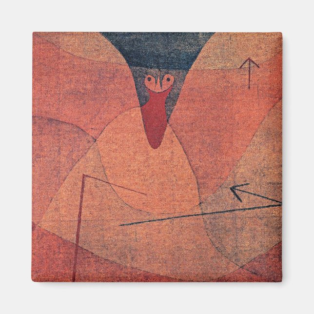 Paul Klee - Aviatische Evolution Magnet (Vorne)