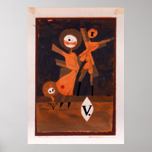 Paul Klee Blume Family Poster