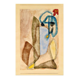 Paul Klee - Blume im März,  Fotodruck