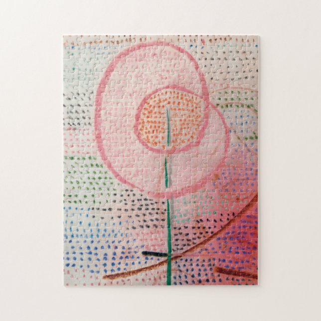 Paul Klee, Blüte (1934) - Farbenfroh Puzzle (Vertikal)