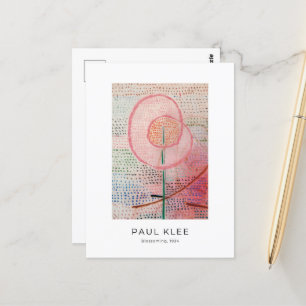 Paul Klee, Blüte - Moderne Abstrakte Kunst Postkarte