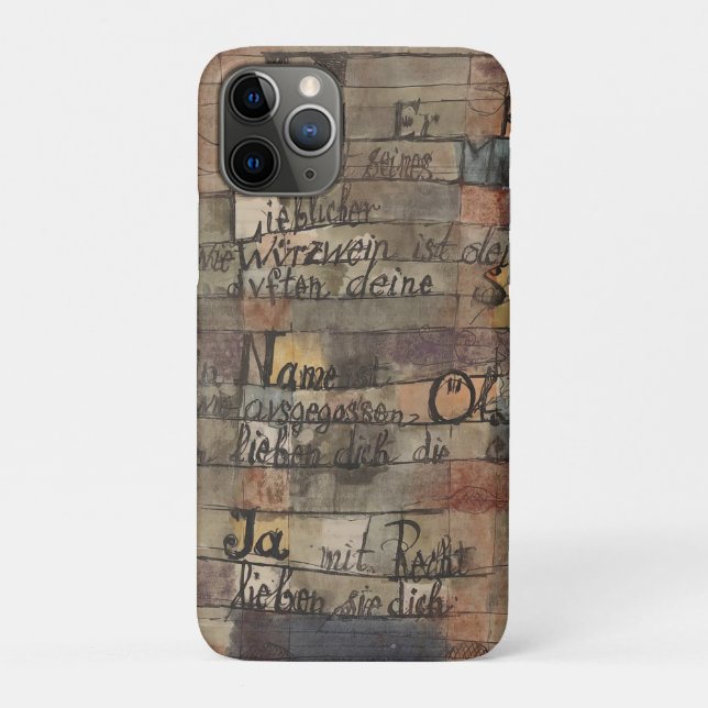 Paul Klee Case-Mate iPhone Hülle (Rückseite)