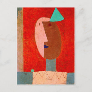 Paul Klee - Clown Postkarte