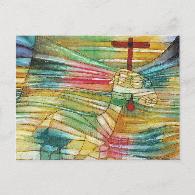 Paul Klee, Das Lamm, Postkarte (Vorderseite)