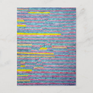 Paul Klee Denkmäler bei G. Postkarte