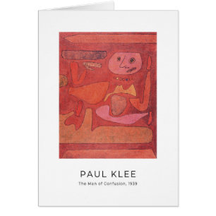 Paul Klee, Der Mann der Verwirrung - Kunstkarte
