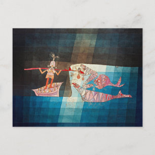 Paul Klee, Die Seefahrer, Postkarte