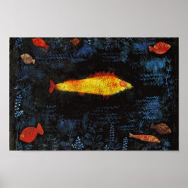Paul Klee Die Vintage Wasserfarbenkunst Goldfish Poster