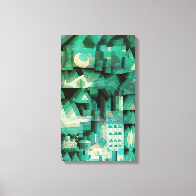 Paul Klee Dream City Leinwand Poster (Vorderseite)