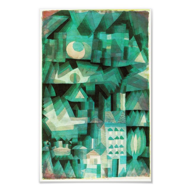 Paul Klee Dream City Print Fotodruck (Vorne)