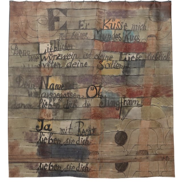 Paul Klee Duschvorhang (Vorderseite)