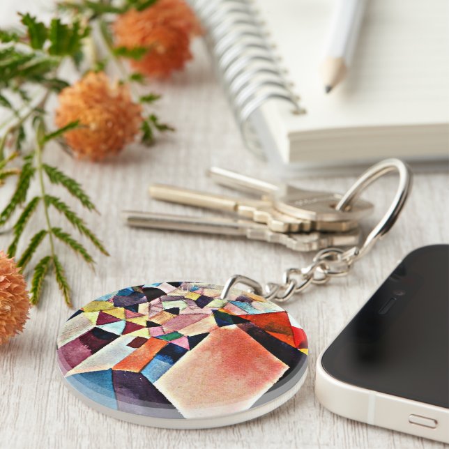 Paul Klee, Einblick in eine Stadt, Schlüsselanhänger (Vorderseite rechts)