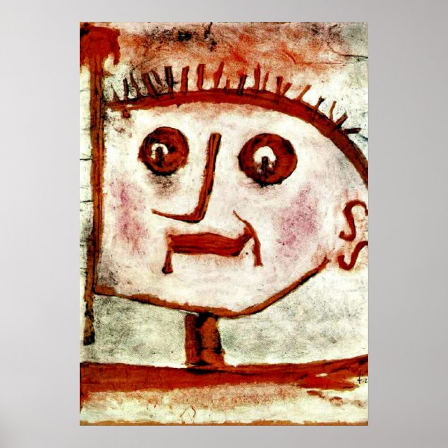 Paul Klee - Eine Allegorie der Propaganda Poster (Vorne)