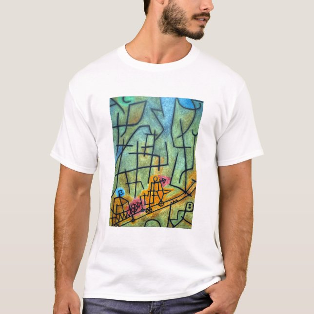 Paul Klee Eroberung des Berges T-Shirt (Vorderseite)
