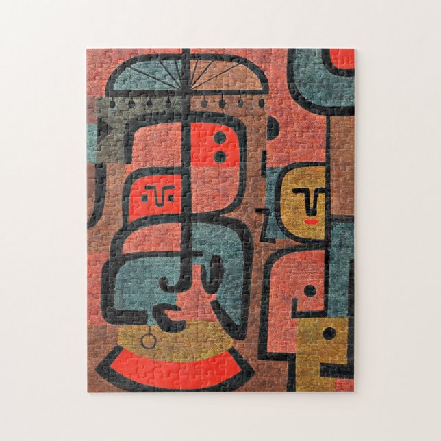 Paul Klee - Exoten Puzzle (Vertikal)