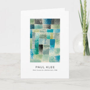 Paul Klee, Farbige Moderne Abstrakte Kunst Karte