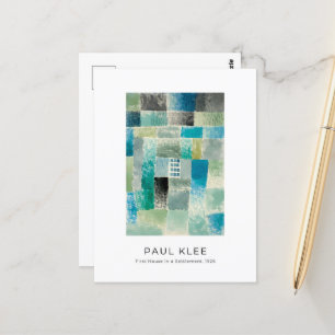 Paul Klee, Farbige Moderne Abstrakte Kunst Postkar Postkarte