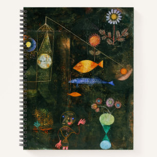 Paul Klee Fish Magic Abstrakt Painting Notizbuch