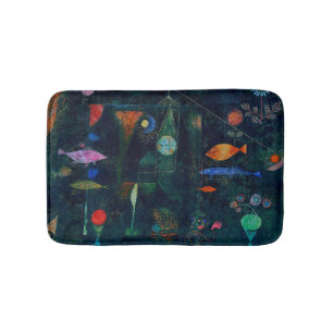 Paul Klee Fish Magic Abstrakte Malerei Grafik Badematte
