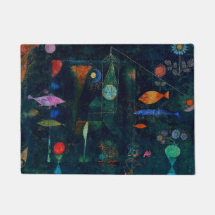 Paul Klee Fish Magic Abstrakte Malerei Grafik Fußmatte