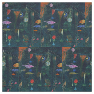 Paul Klee Fish Magic Abstrakte Malerei Grafik Stoff