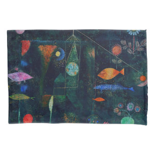 Paul Klee Fish Magic Abstrakte Malerei Grafische K Kissenbezug