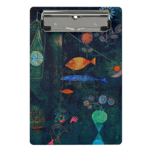Paul Klee Fish Magic Abstrakte Malerei Grafische K Mini Klemmbrett