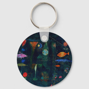Paul Klee Fish Magic Abstrakte Malerei Grafische K Schlüsselanhänger