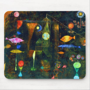 Paul Klee Fish Magic Mousepad