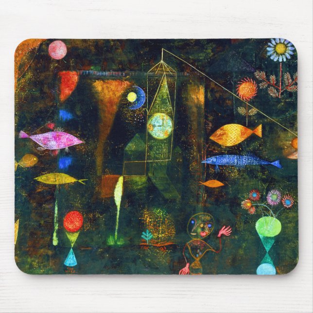 Paul Klee Fish Magic Mousepad (Vorne)