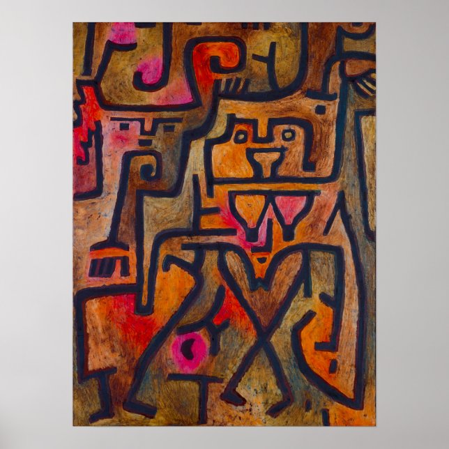 Paul Klee Forest Witch Poster (Vorne)