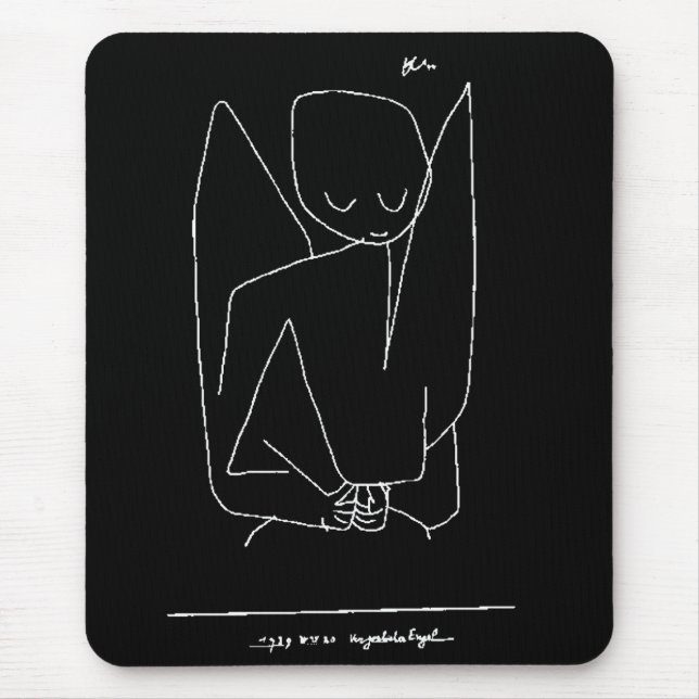 Paul Klee, "Forgetful Angel" Mousepad (Vorne)