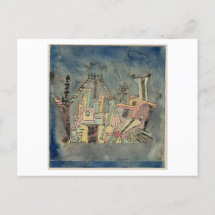 Paul Klee, "Garden on Debris", 1923 Postkarte