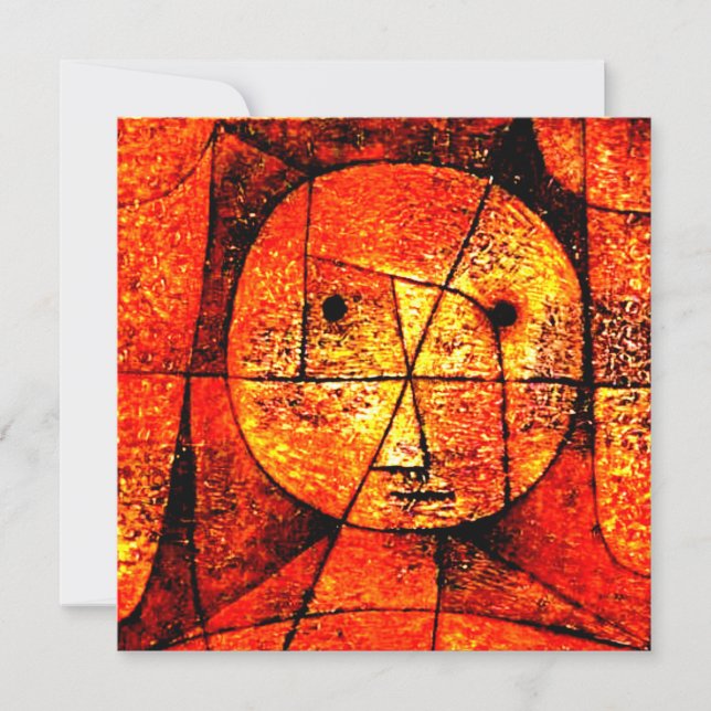 Paul Klee - Gaze, abstrakte Kunst,  (Vorderseite)