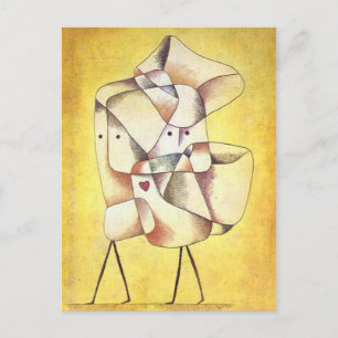 Paul Klee - Geschwister Postkarte