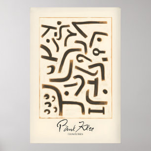 Paul Klee Growth Stirs Abstrakter Kunstdruck Moder Poster
