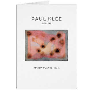 Paul Klee, Hardy Pflanze (1934) - Fine Art Card
