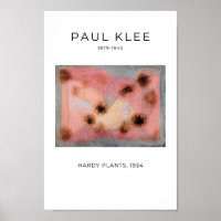Paul Klee, Hardy Pflanze - Farbenfrohe Abstrakte K