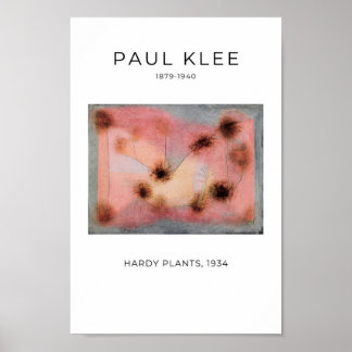 Paul Klee, Hardy Pflanze - Farbenfrohe Abstrakte K Poster