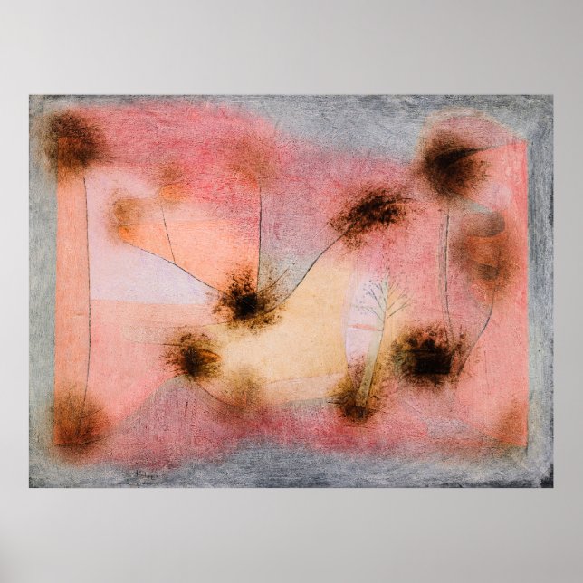 Paul Klee - Hartpflanzen Poster (Vorne)