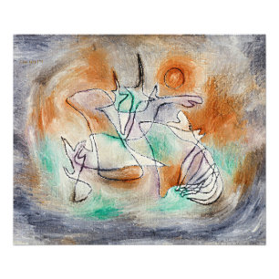 Paul Klee - Heulender Hund, Fotodruck