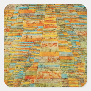 Paul Klee Highways and Byways Aufkleber