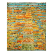 Paul Klee Highways and Byways Fotodruck