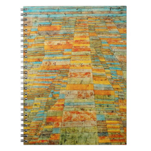 Paul Klee Highways and Byways Notizbuch Notizblock