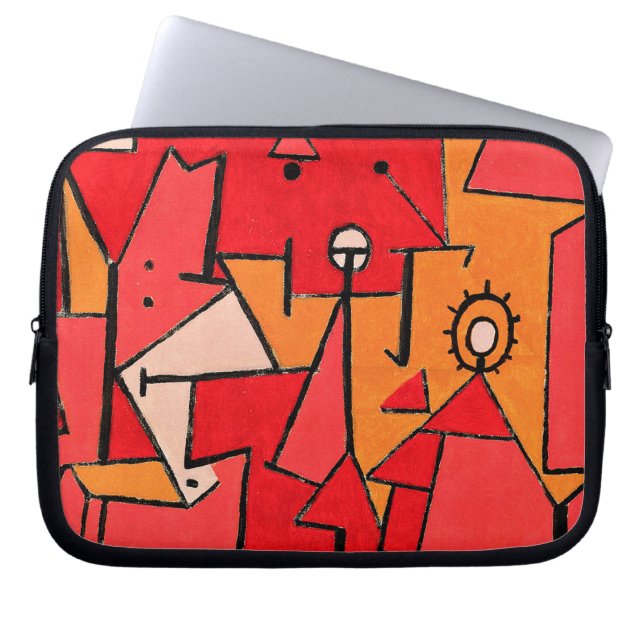 Paul Klee, Hitze, Laptopschutzhülle (Vorderseite)