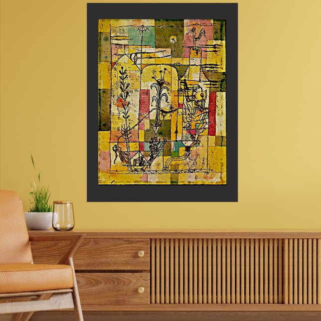 Paul Klee - Hoffmanns Erzählung Poster (Wohnzimmer 2)