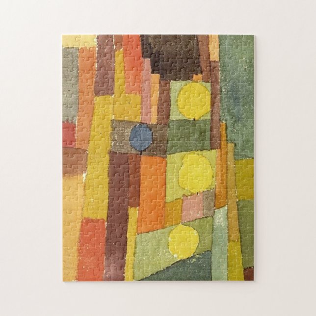 Paul Klee im Stil Kairouans Puzzle (Vertikal)