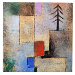 Paul Klee - kleines Bild Fliese