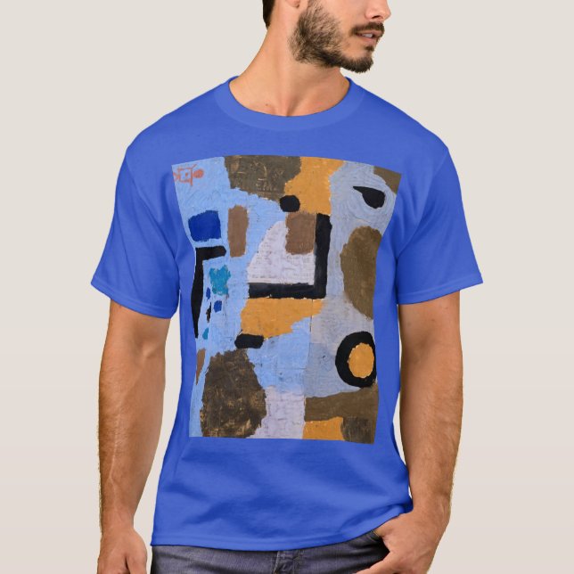 Paul Klee Komposition Abstrakte Malerei Moderne Ku T-Shirt (Vorderseite)